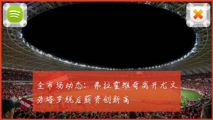 全市场动态：弗拉霍维奇离开尤文劳塔罗税后薪资创新高